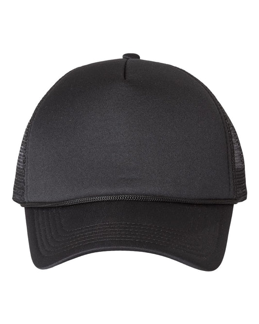 Customizable Black Trucker Hat